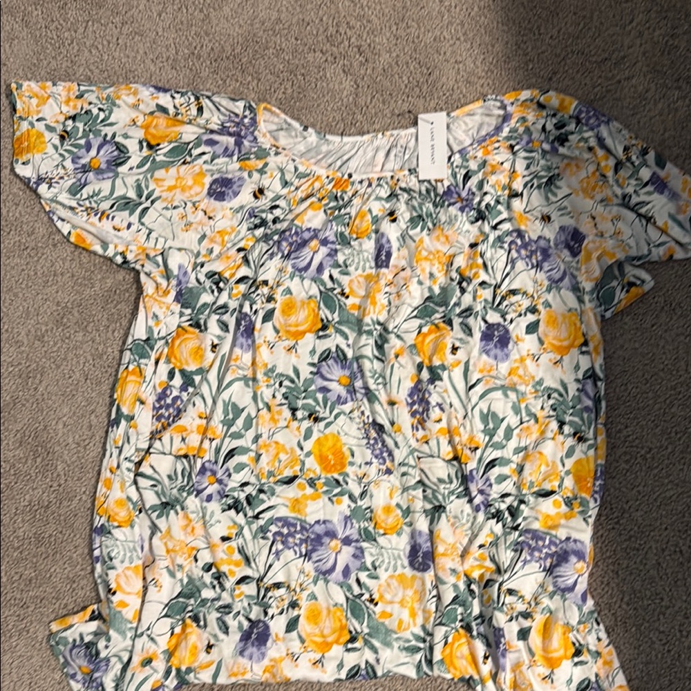 Floral Print Women's Top
